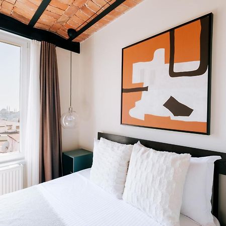 Flat W City View Near Galata Tower In Istiklal Ave Leilighet Istanbul Eksteriør bilde
