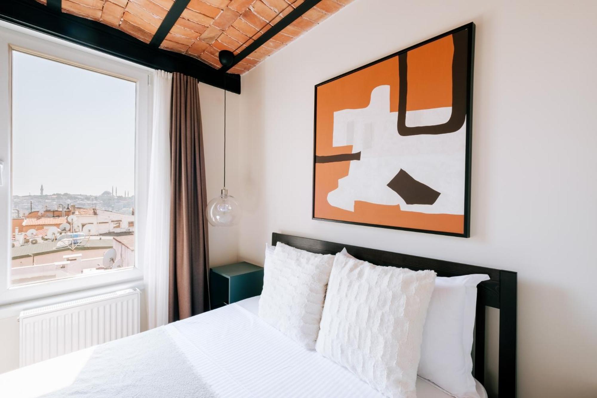 Flat W City View Near Galata Tower In Istiklal Ave Leilighet Istanbul Eksteriør bilde