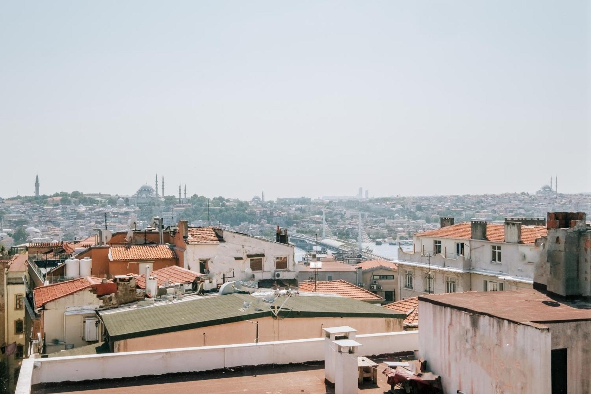 Flat W City View Near Galata Tower In Istiklal Ave Leilighet Istanbul Eksteriør bilde